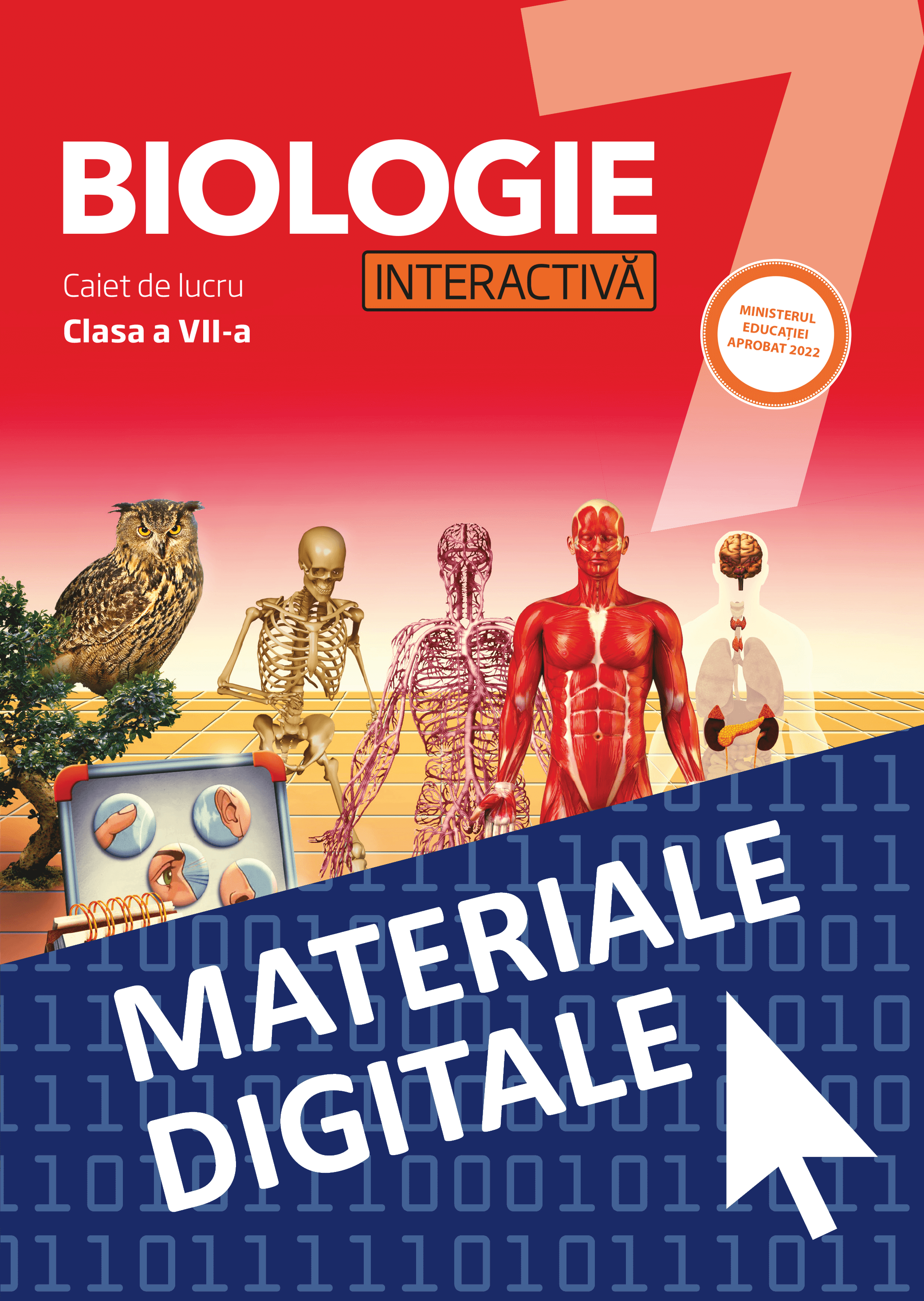 Biologie interactivă 7 versiune digitală - 1 an